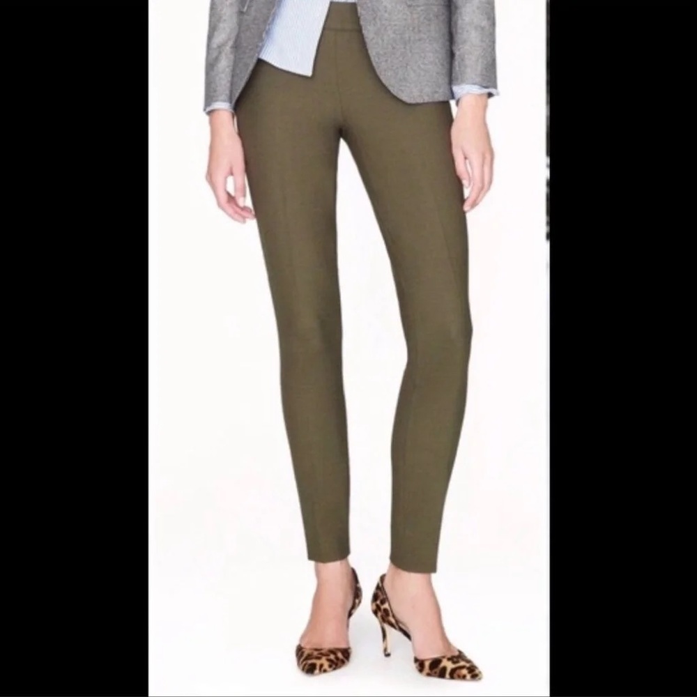 J Crew Minnie Olive Green Slacks